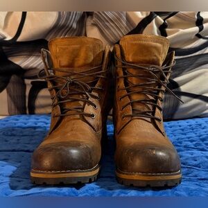 Men's Timberland distressed leather Boots